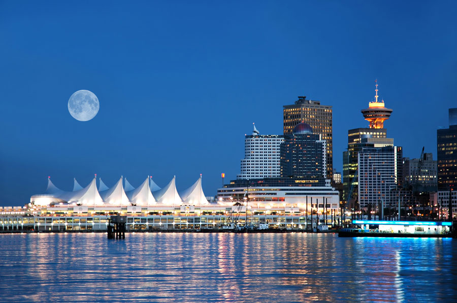 Vancouver skyline